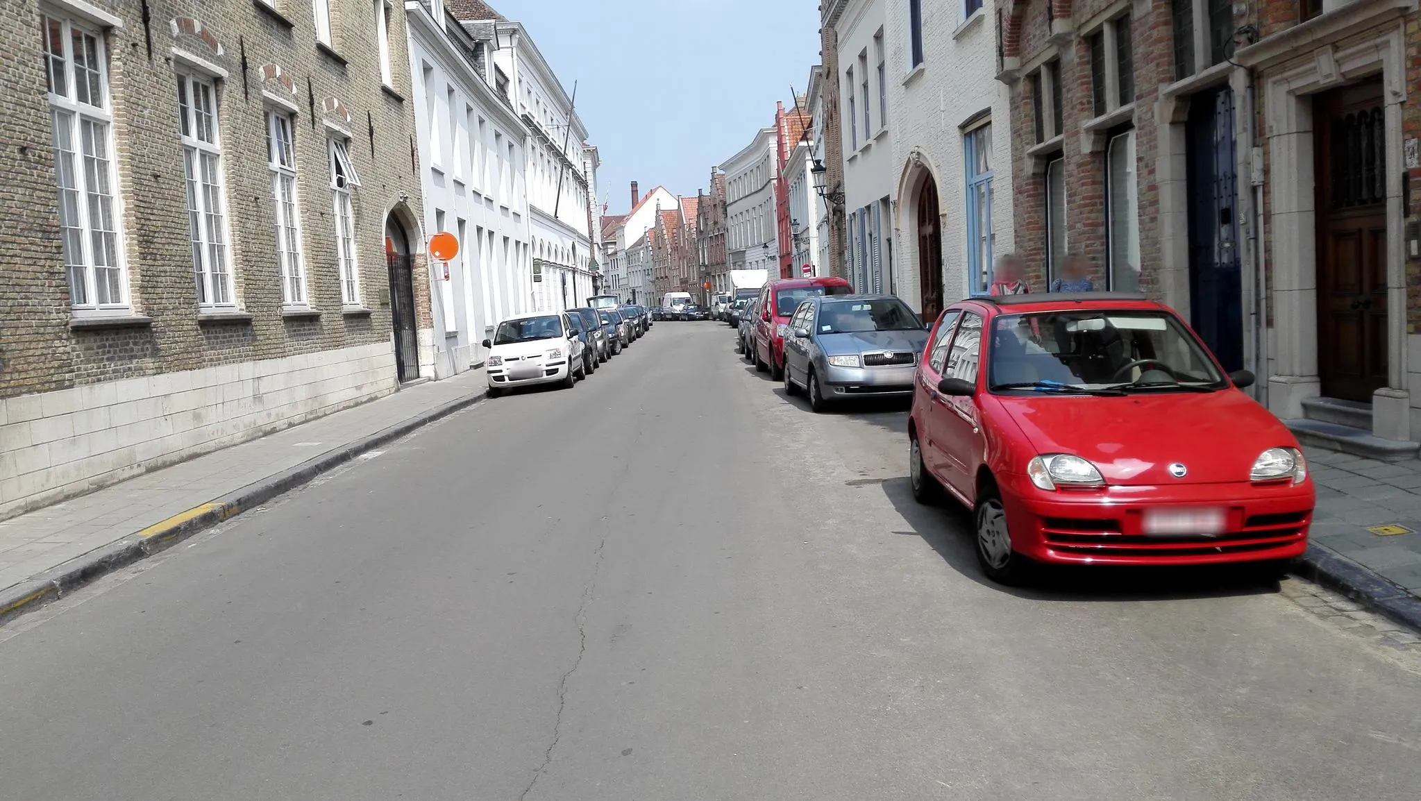 Parken in Municipal Theater Vlamingstraat Brugge